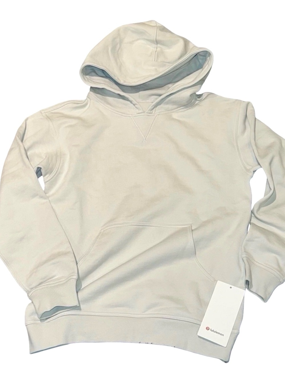 NWT Lululemon Women’s All Yours Hoodie Terry Pullover Size 6 Vapor Grey